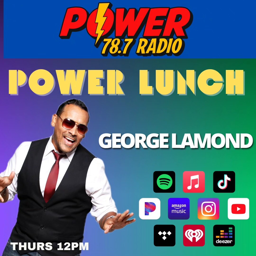 George Lamond  Power Lunch - Joey Gardner Eulogy on Power 78.7 Radio