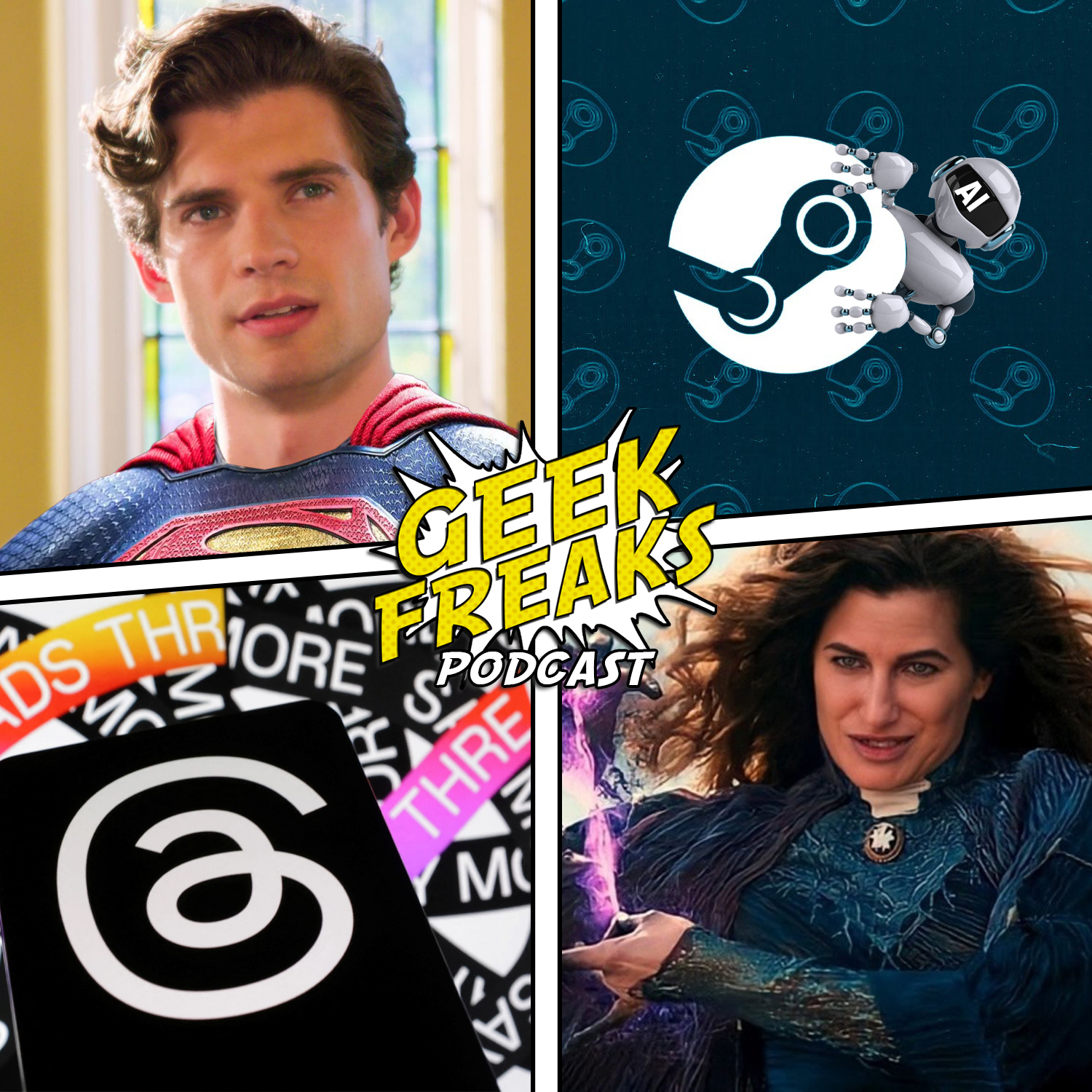 New Superman, Steam vs AI, Meta's Threads, and Much More!