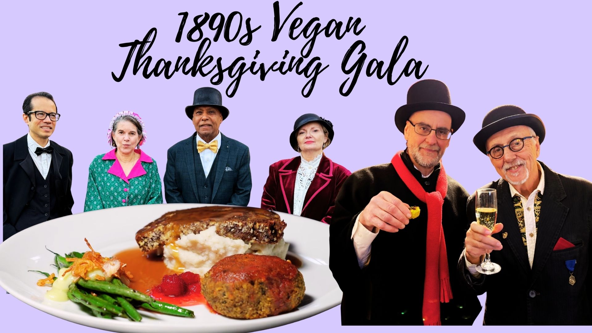 You Won't Believe This Epic Vegan Thanksgiving from the 19th Century
