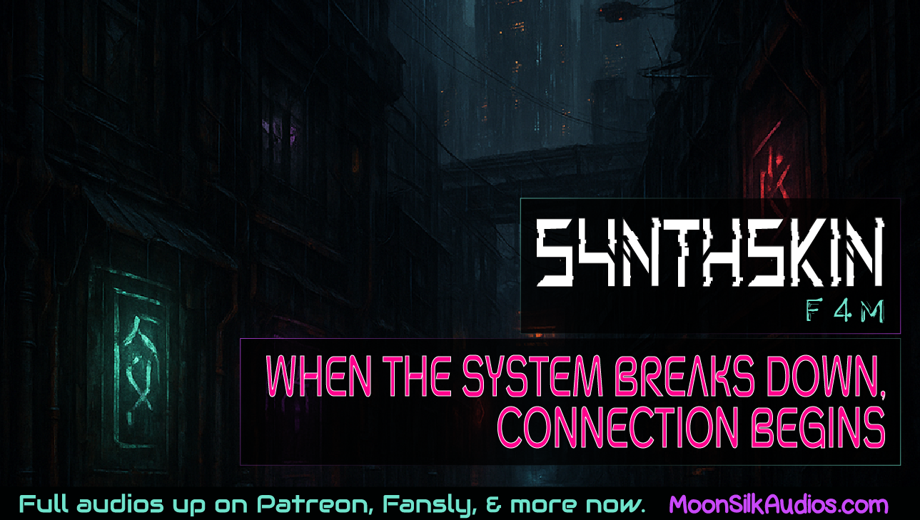 SynthSkin Ch 1 | Neon Nights, Quiet Vows (F4M Cyberpunk RP)