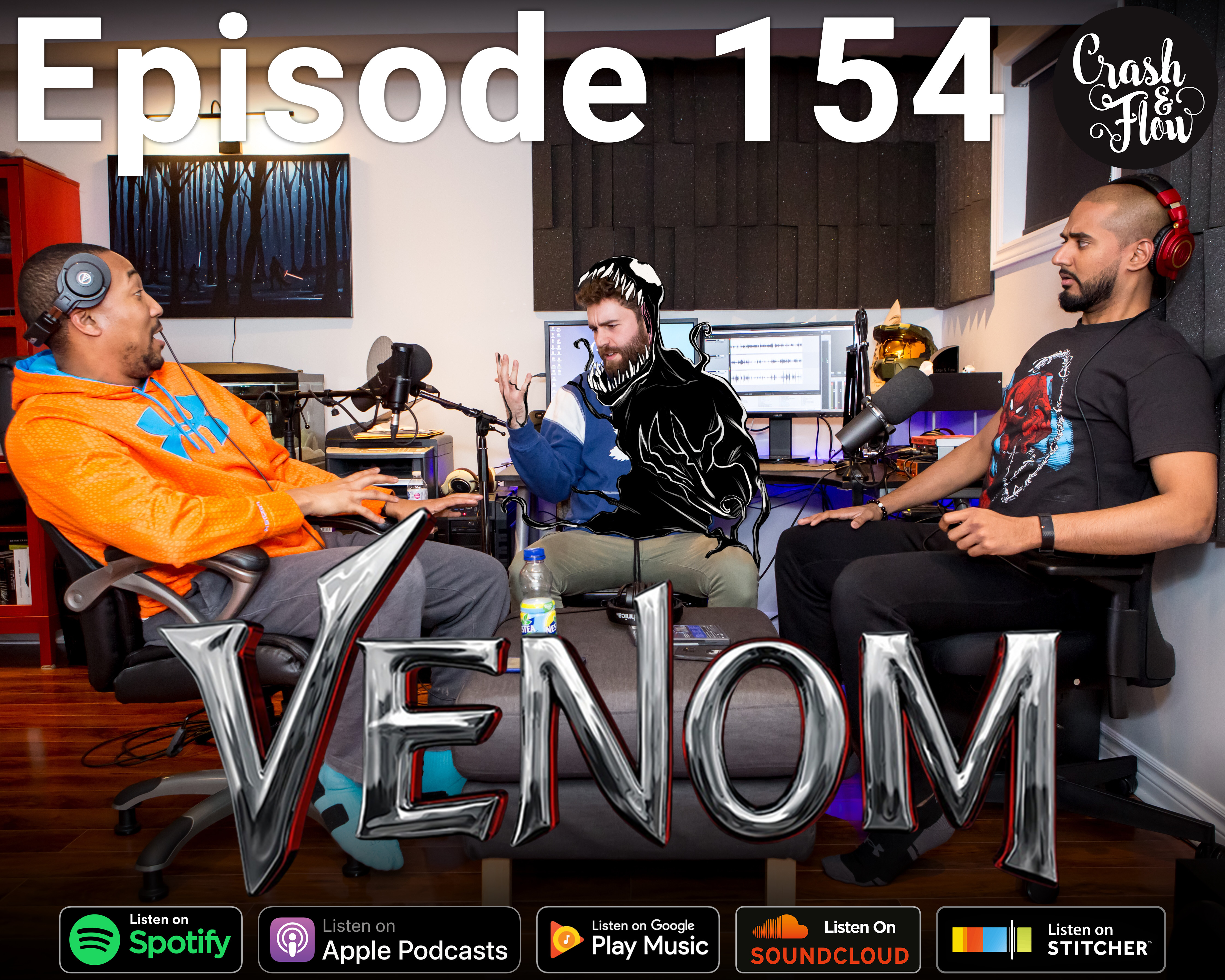 Episode 154 - Eric Vaz & Antoine Bridge - Venom review & a Star Wars rant