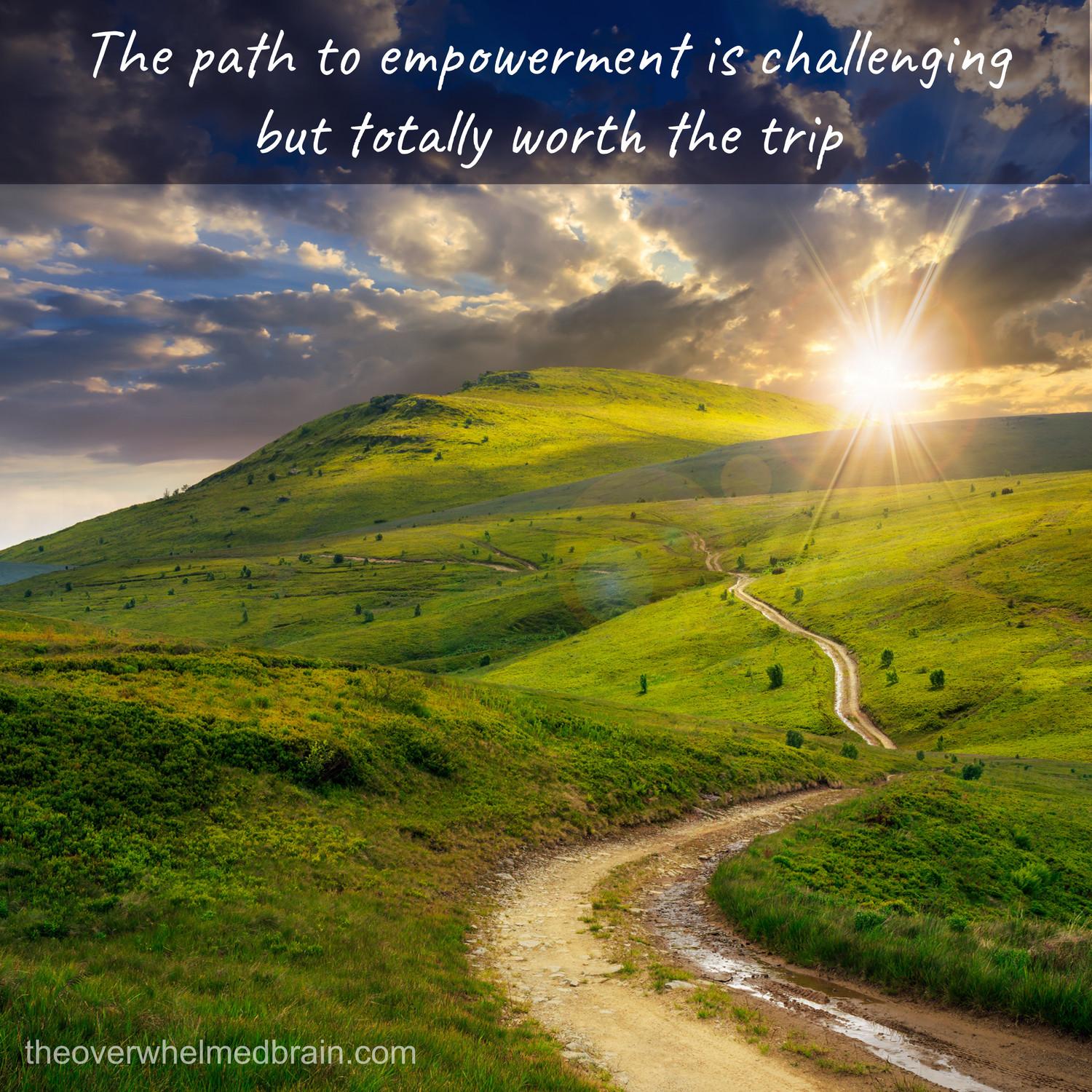 The path to empowerment is full of risk and reward