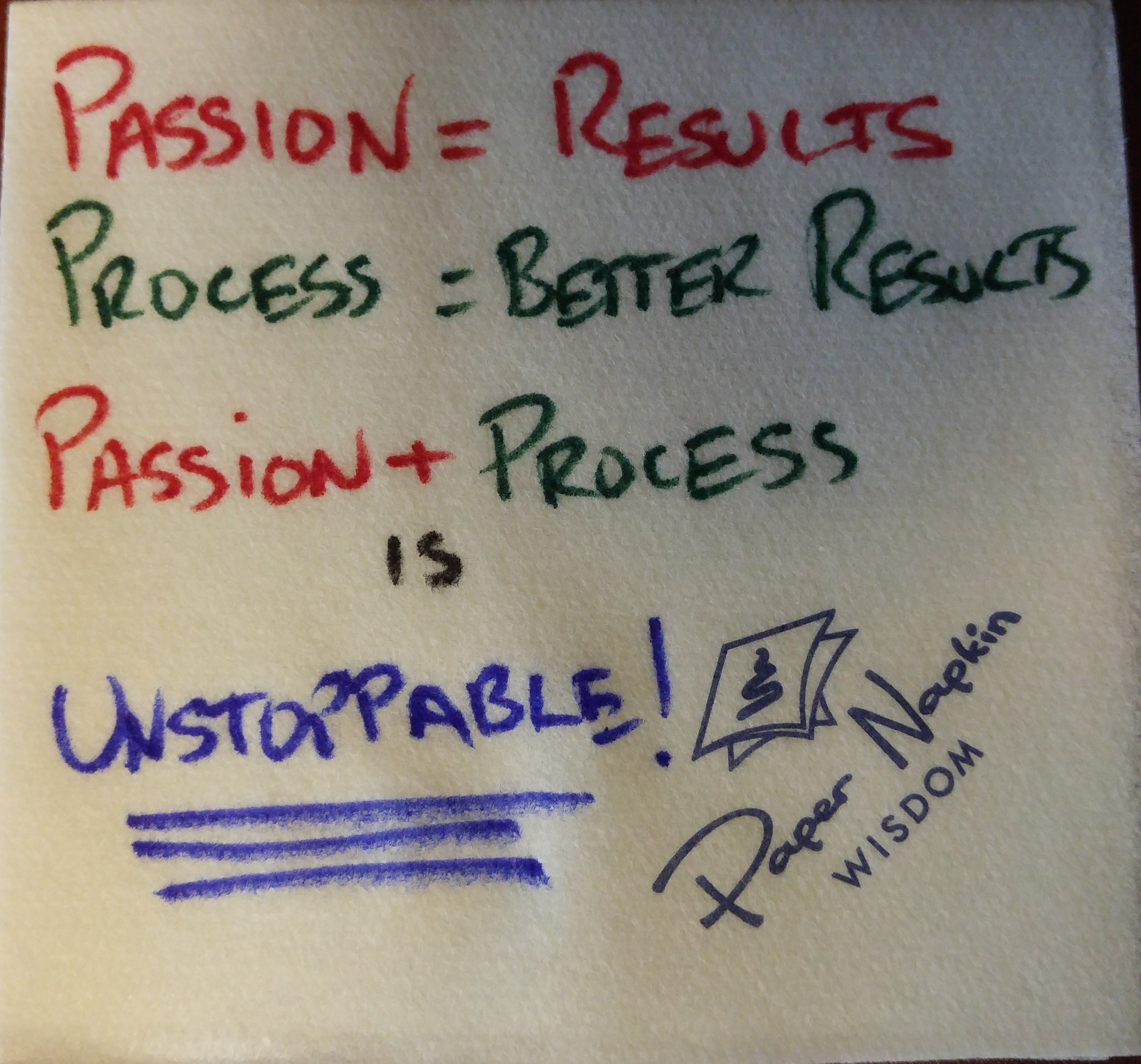 TA 20: Passion and Process Combined is Unstoppable
