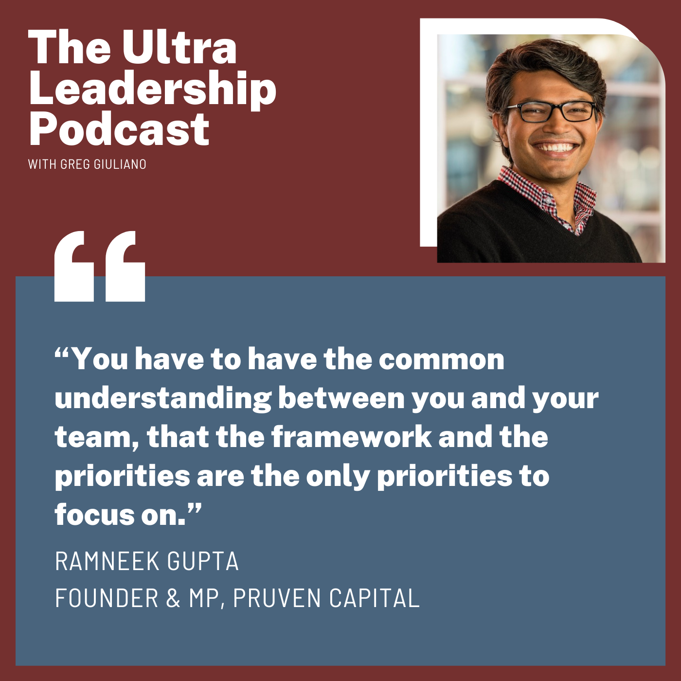 Ultra Leadership With Greg Giuliano