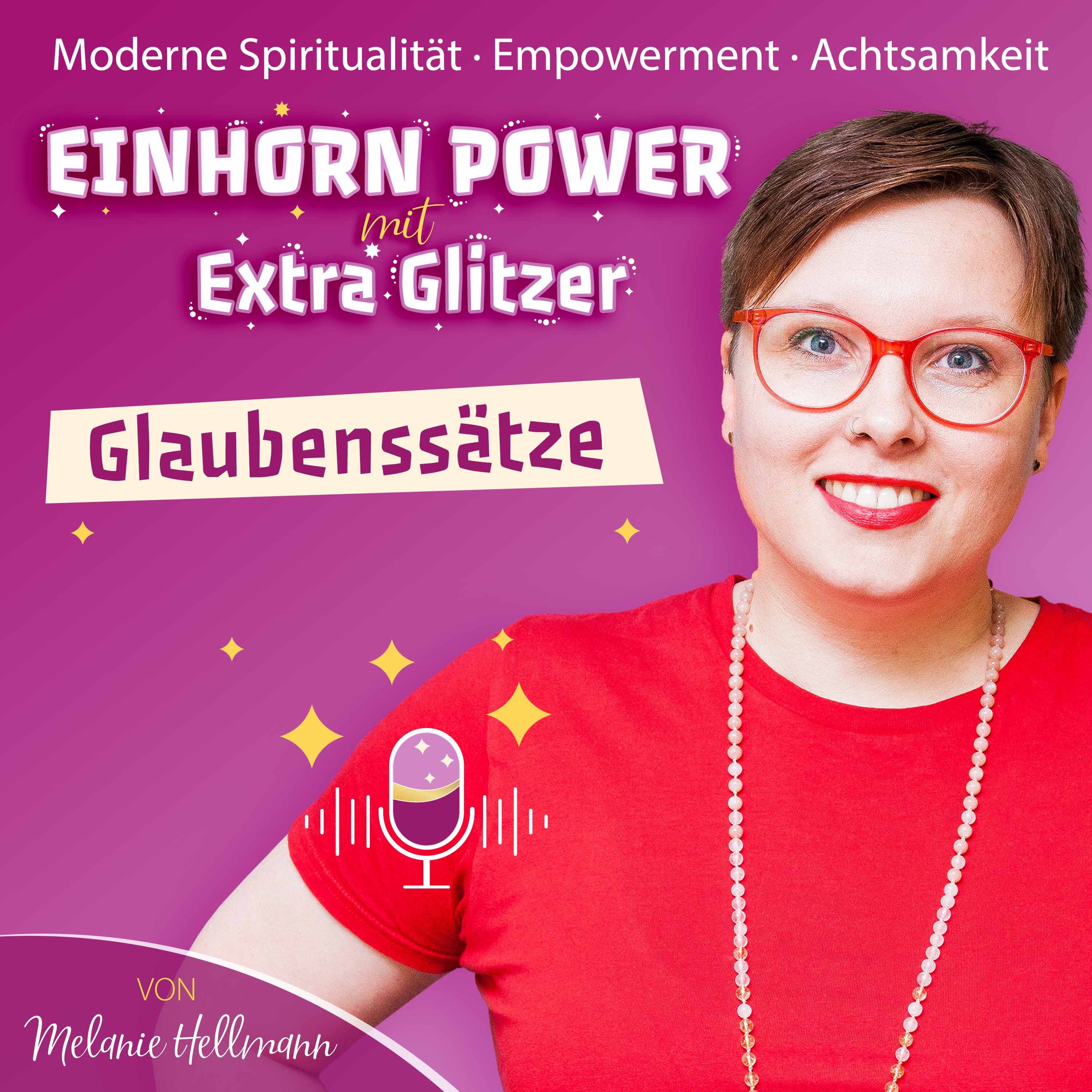 Einhorn Power mit Extra Glitzer