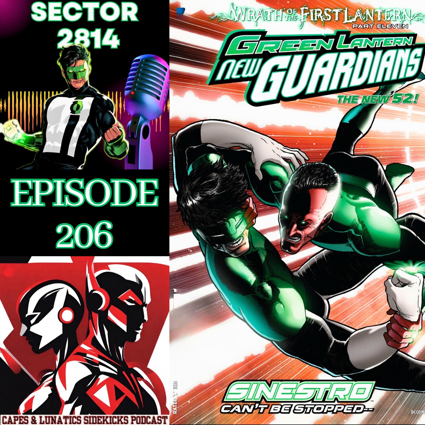 Capes & Lunatics Sidekicks Podcast