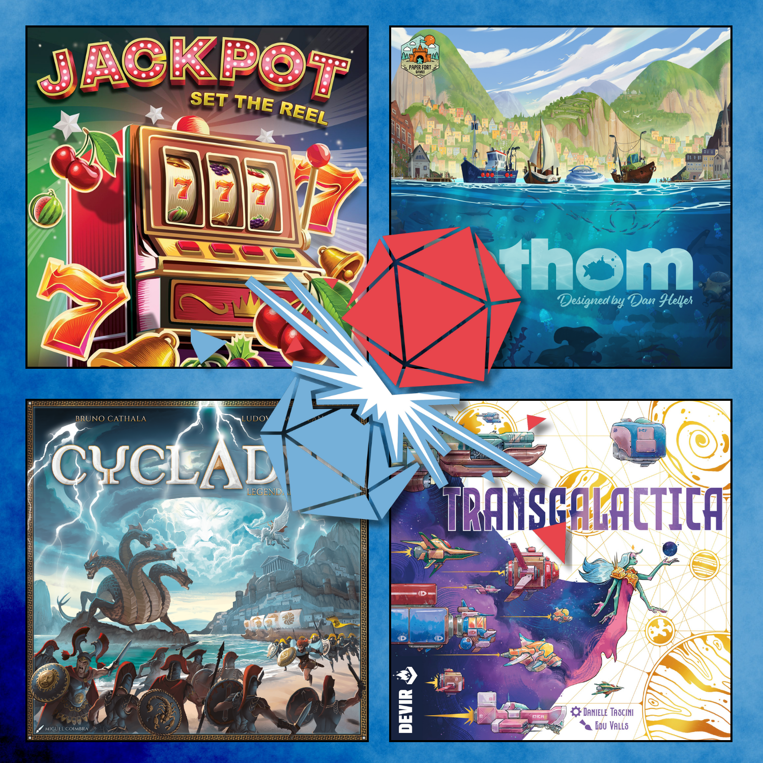 Episode 171 - Jackpot Set the Reel, Fathom, Cyclades, and Transgalactica