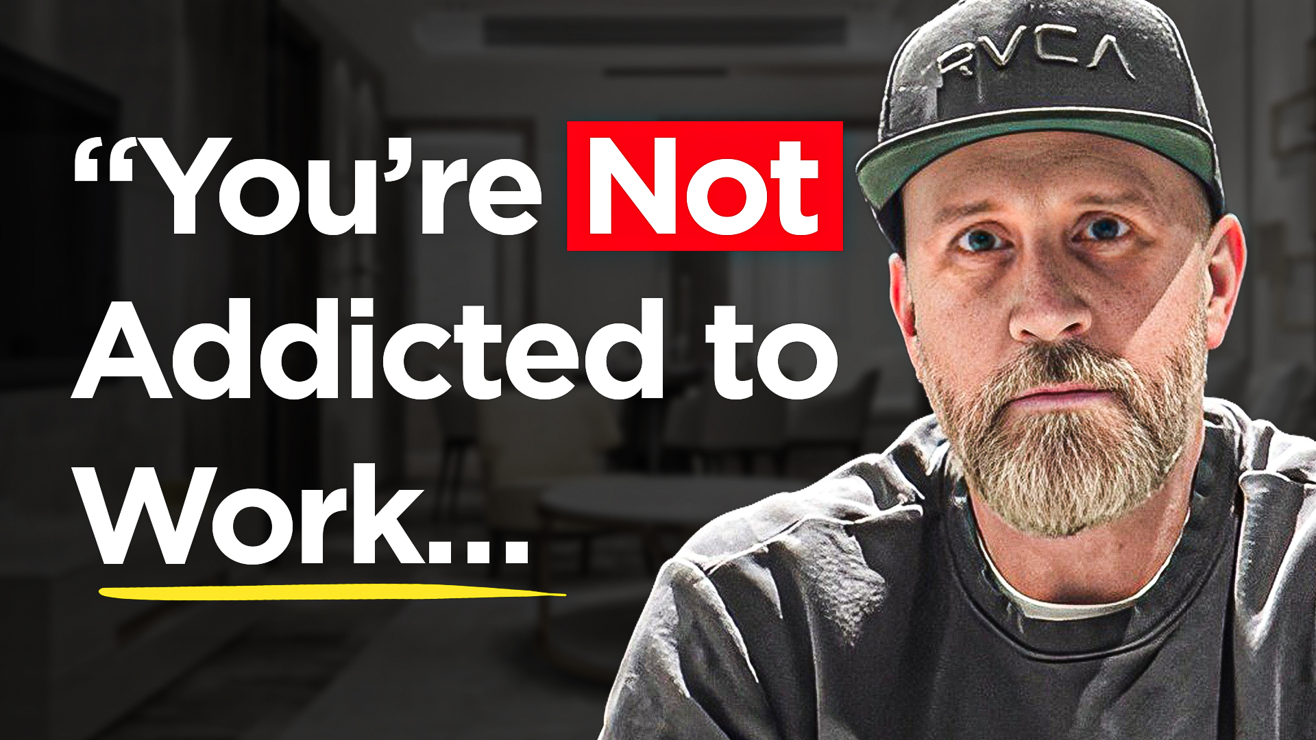 You're Addicted To Avoiding Yourself, Not Work