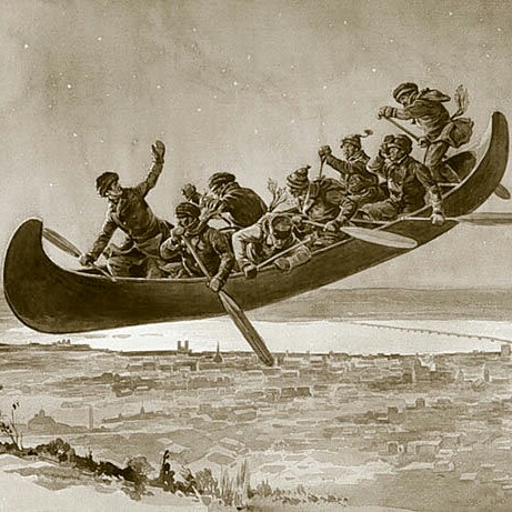 La Chasse Galerie, or The Bewitched Canoe