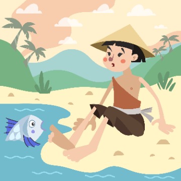 The Fish with Hooked Noses-Storytelling Podcast for Kids:E227