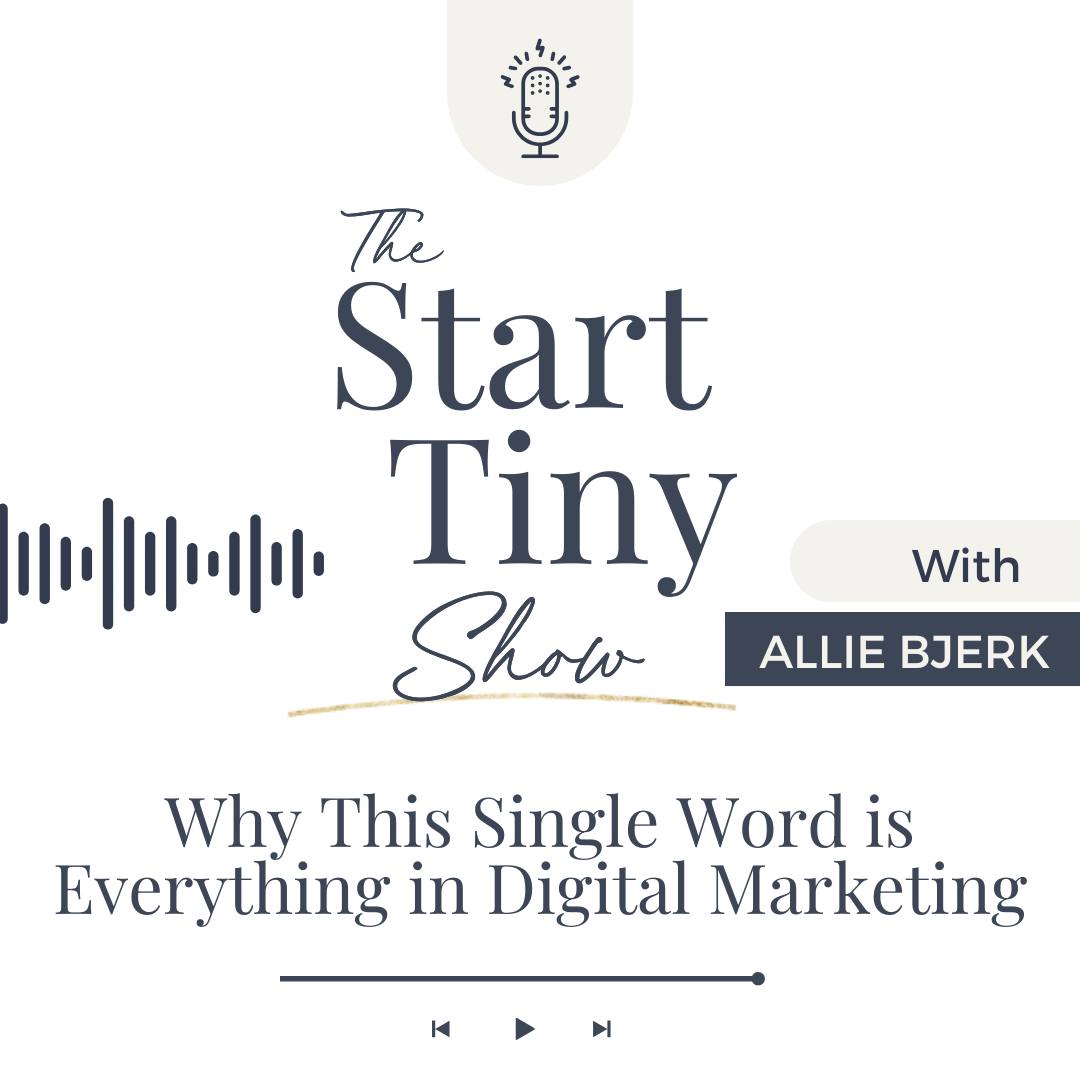 The Start Tiny Show with Allie Bjerk