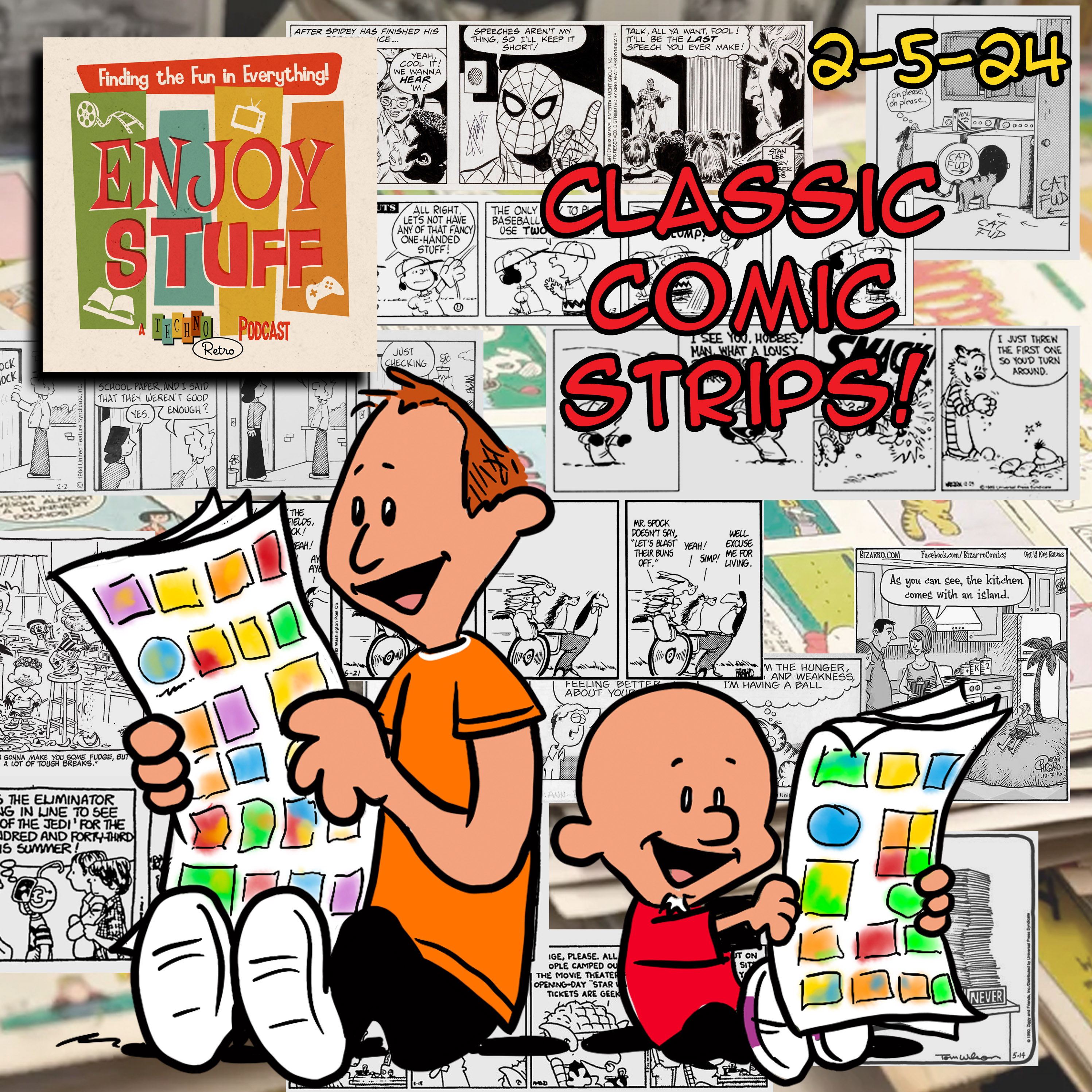 Enjoy Stuff: See ya in the Funny Papers!