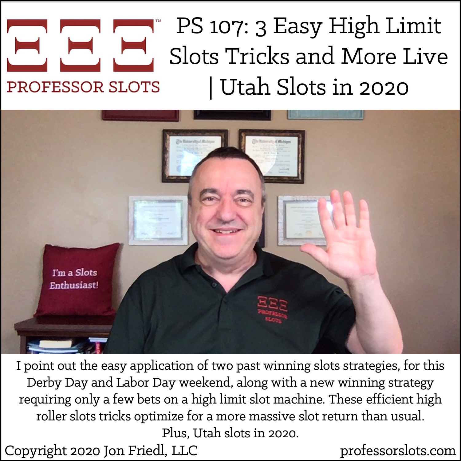 Professor Slots - Play Slots Smarter and Win
