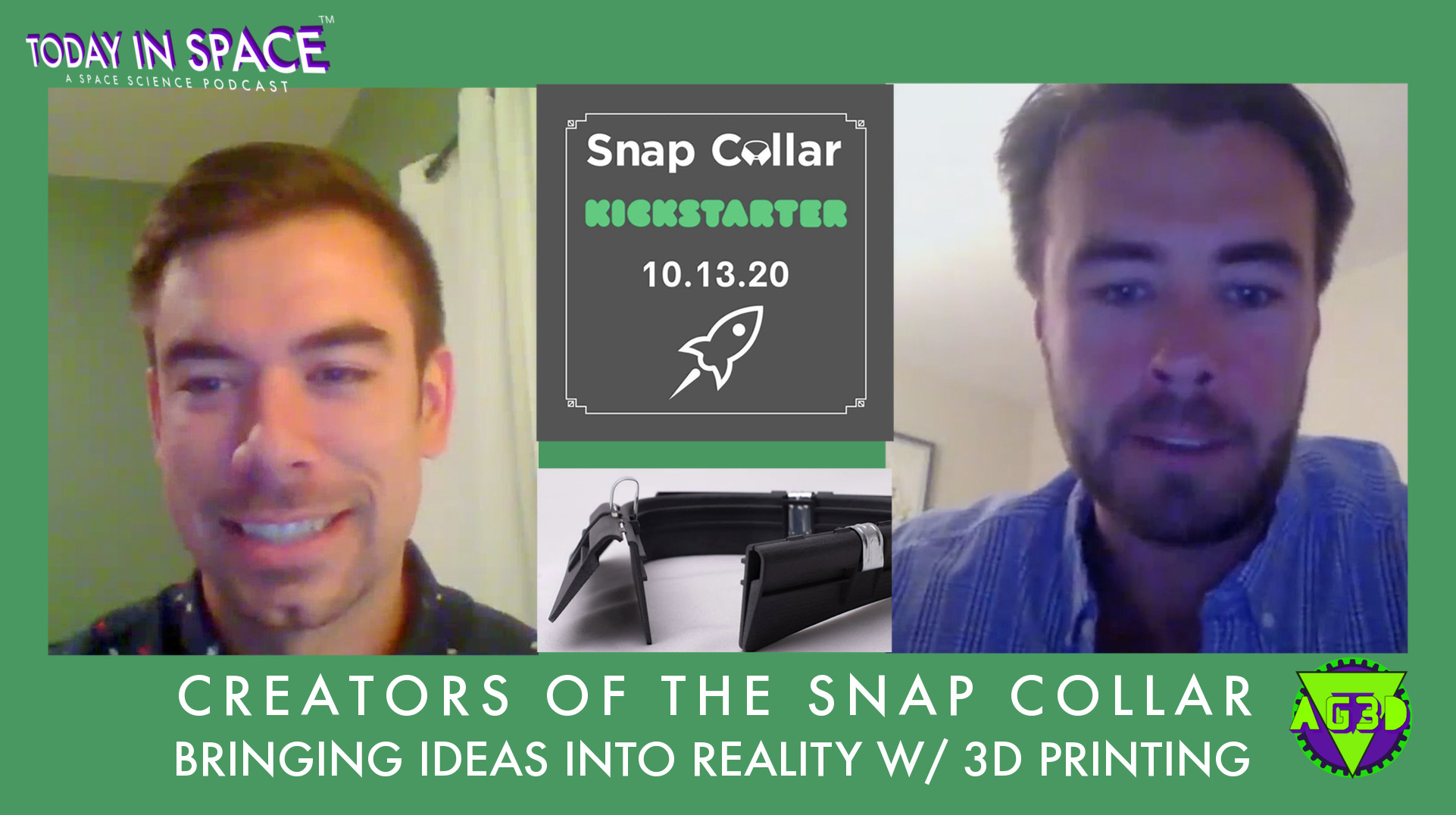Bringing Ideas into Reality with 3D Printing | Creators of the Snap Collar Jack Collins & Mike Sullivan | TIS#220