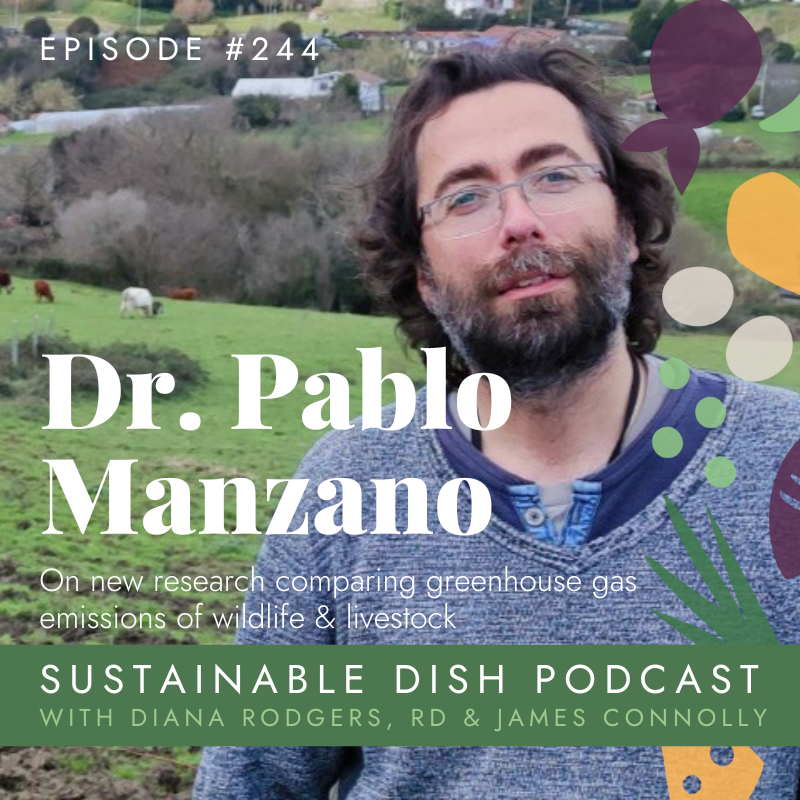 cover of episode Dr. Pablo Manzano & New Research Comparing GHG Emissions of Wildlife & Livestock