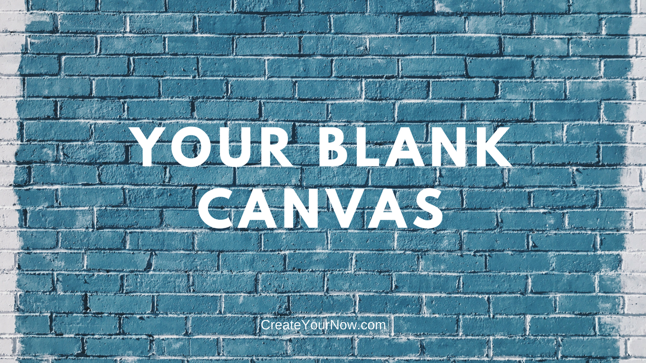 1087 Your Blank Canvas
