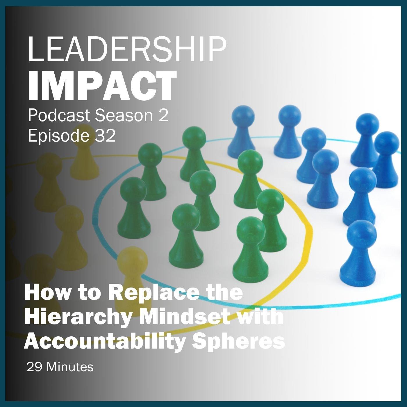 S2 32 | How to Replace the Hierarchy Mindset with Accountability Spheres