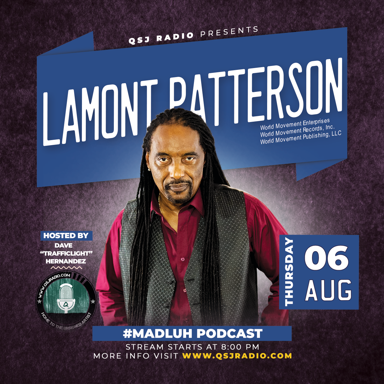 8.6.2020 #MADLUH with Lamont Patterson | @worldmovement