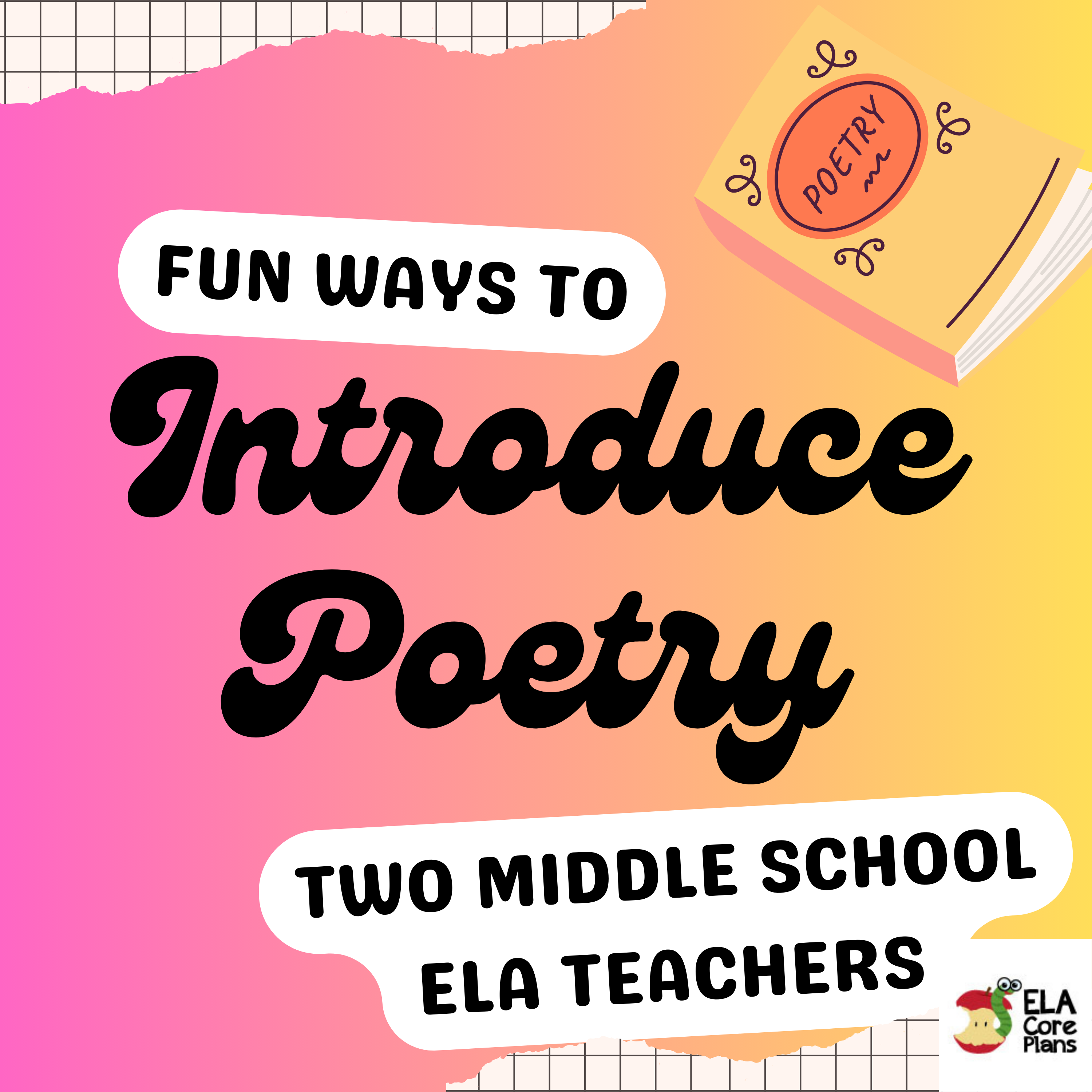 Two Middle School ELA Teachers
