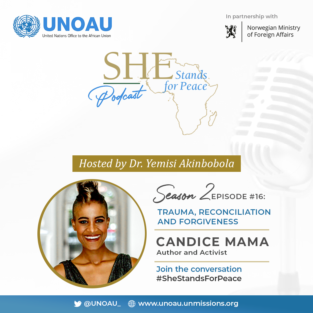 Episode Twenty: Trauma, Reconciliation and Forgiveness an Interview with Candice Mama