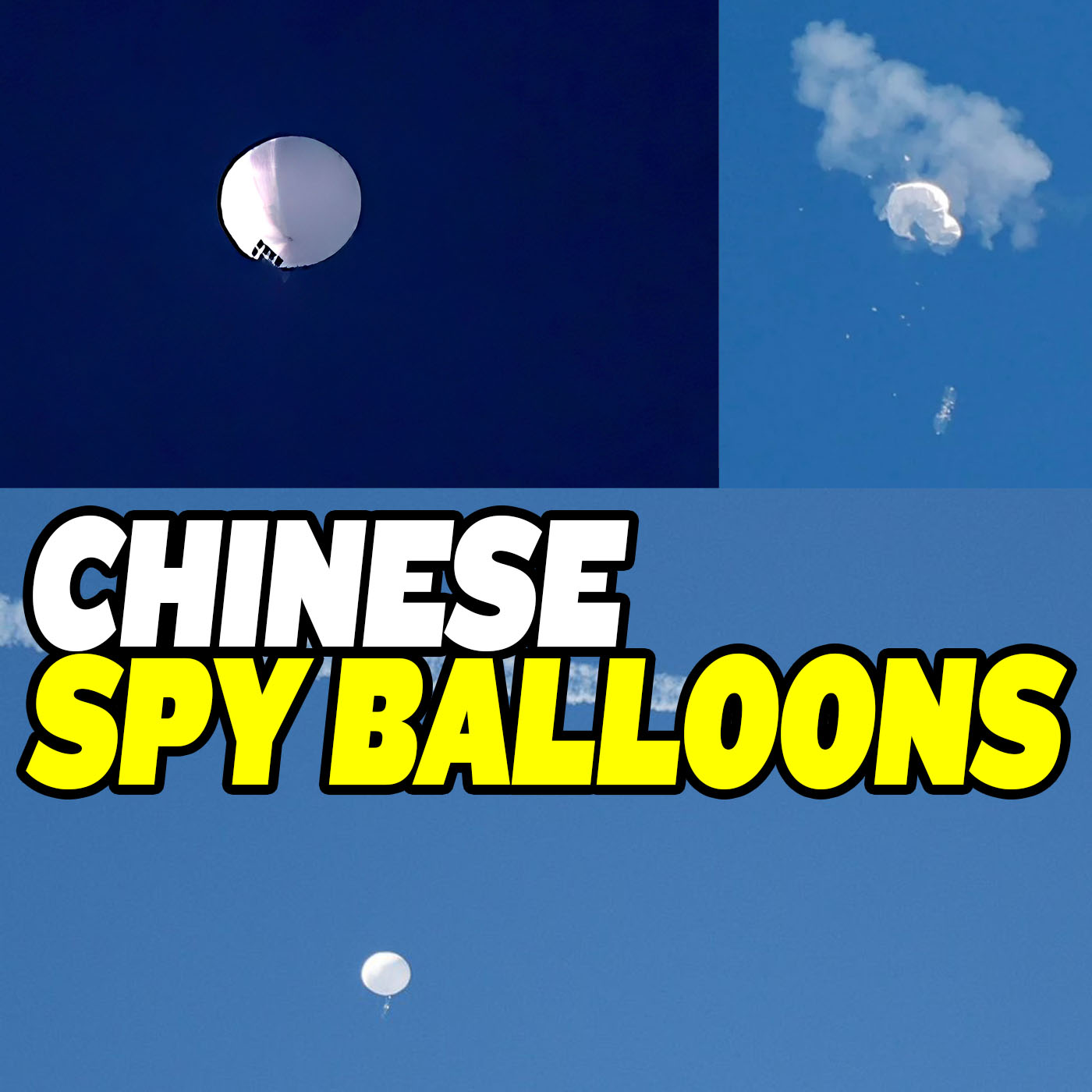 cover of episode #194 Chinese Spy Balloons Travel Over US, Angering Americans