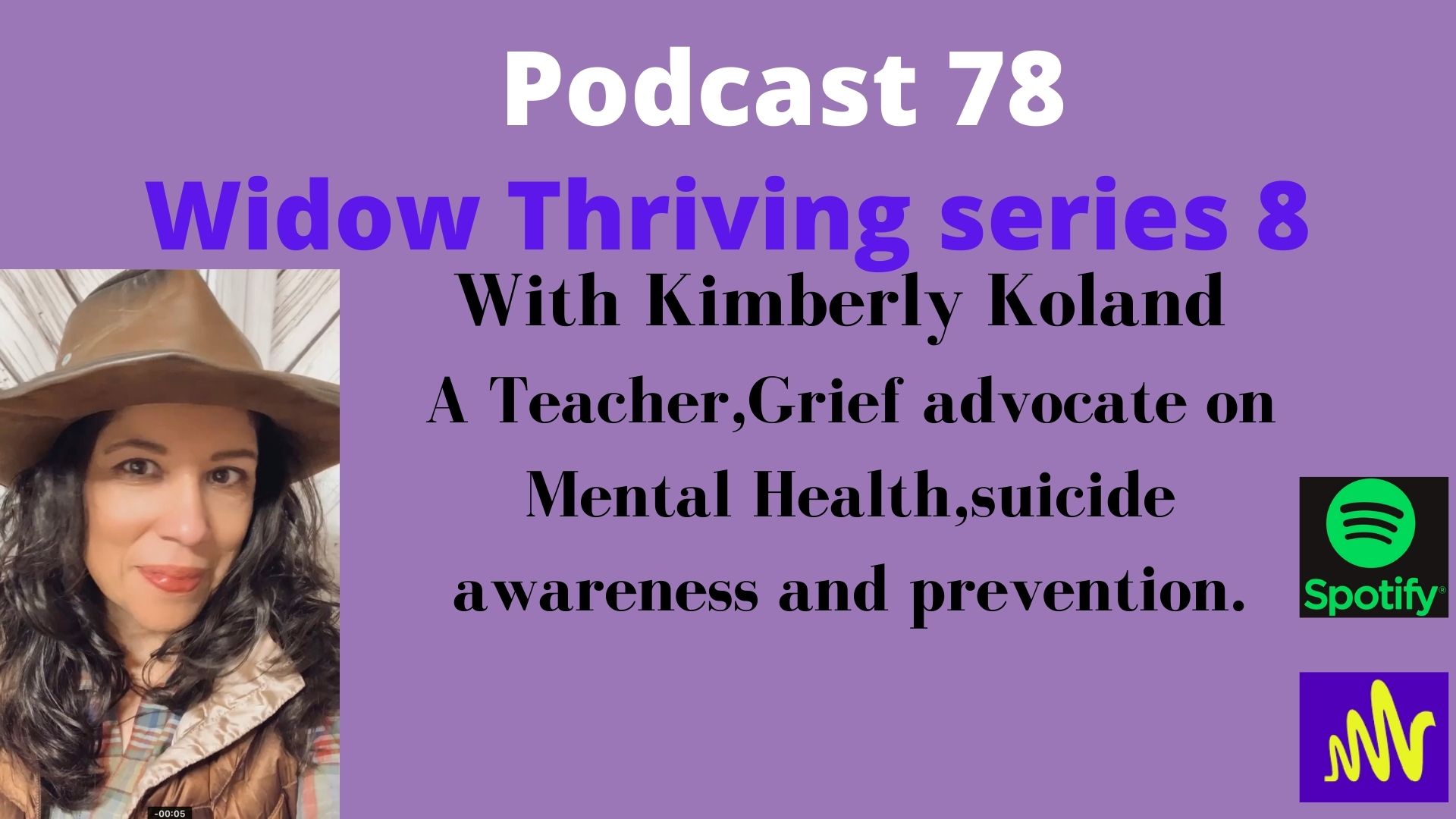 Thriving Widows Series 8 - SUICIDE AND LOSS!