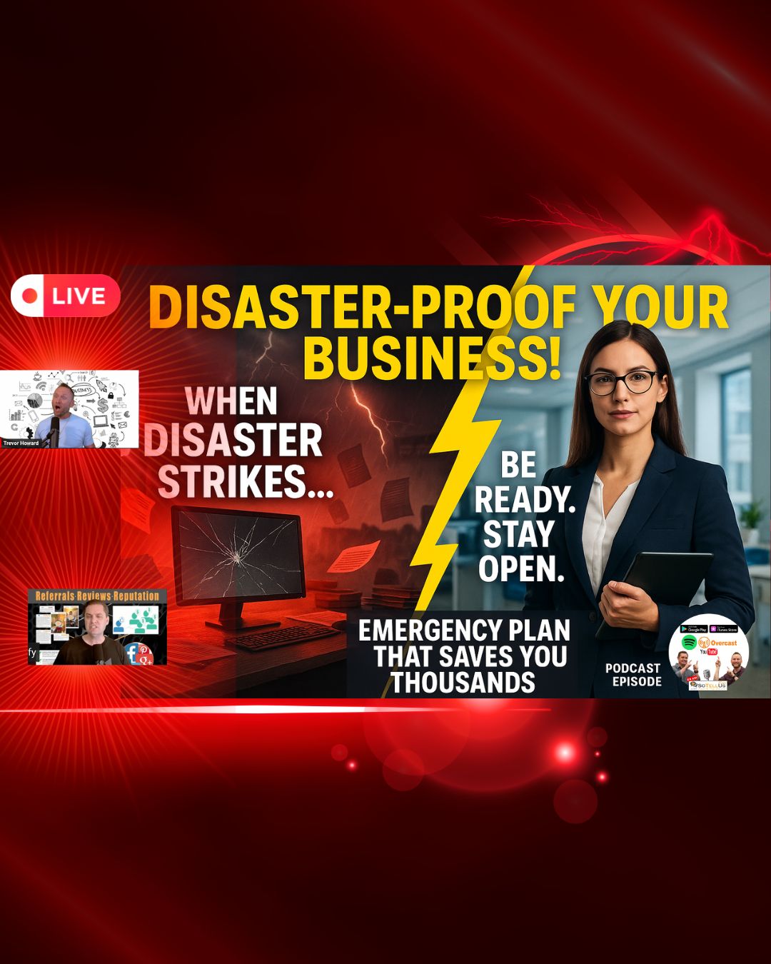 Disaster-Proof Your Business: Create an Emergency Plan to Save You from Total Shutdown