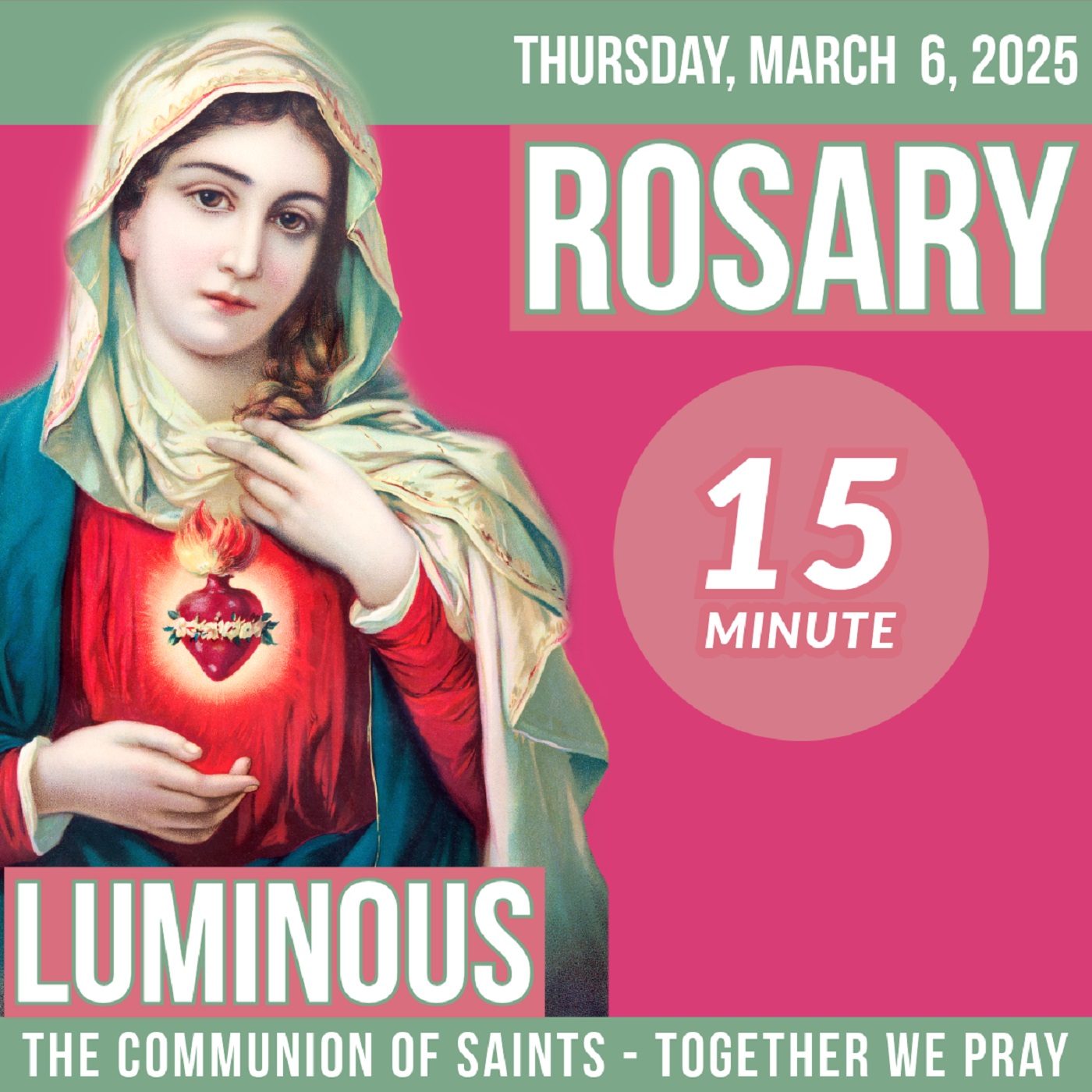 LISTEN - ROSARY THURSDAY - Theme: FOUNTAIN OF GRACE