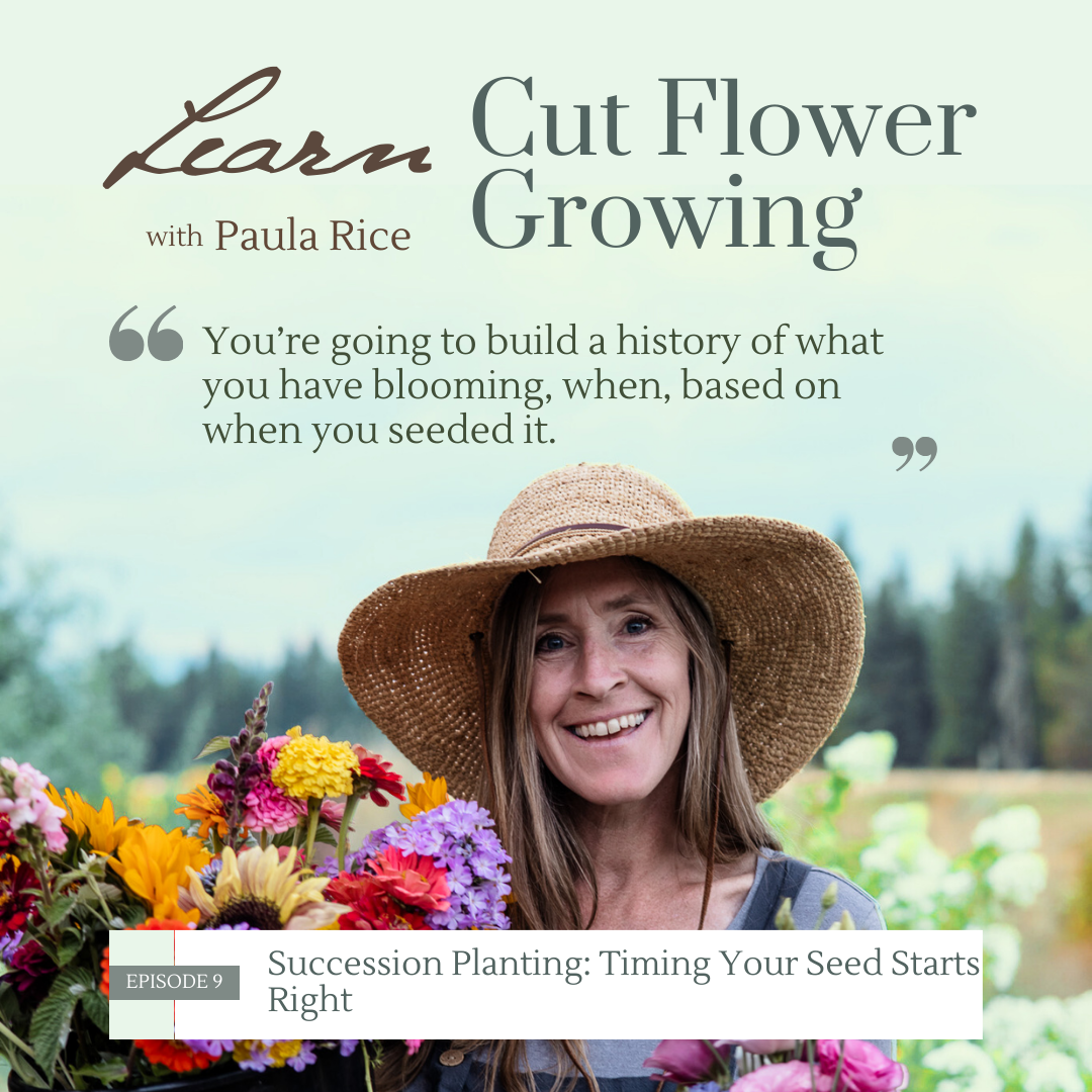 cover of episode 009: Succession Planting: Timing Your Seed Starts Right