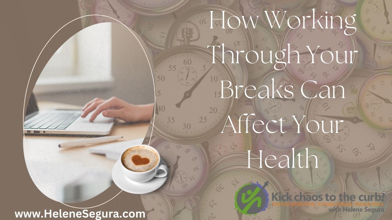 Your Time Management Revolution - productivity tips from The Inefficiency Assassin, Helene Segura