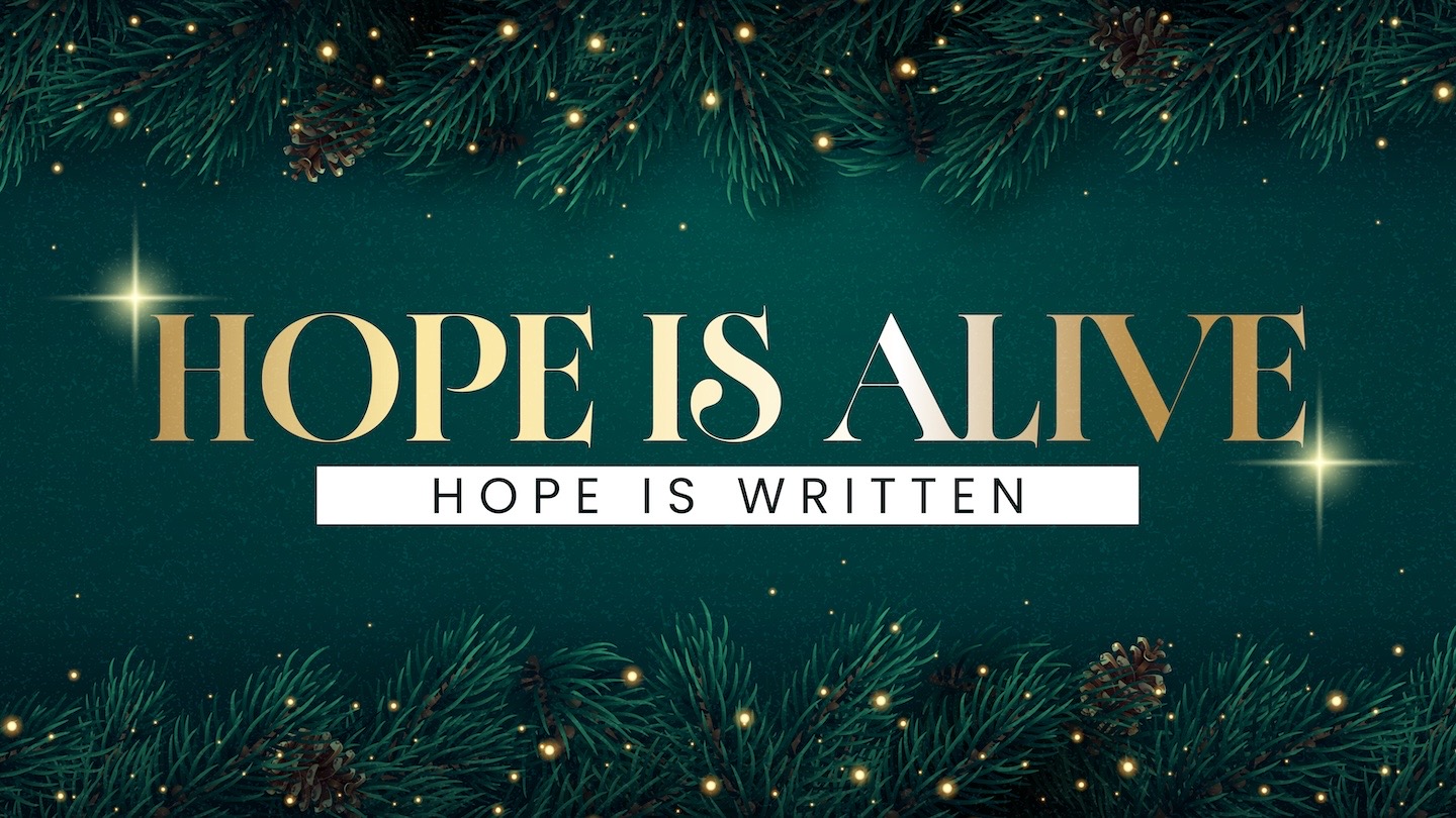 Hope Has a Name | Hope is Written | Pastor Daniel Norris