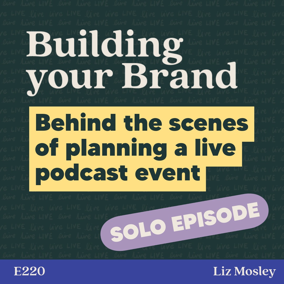 Behind the scenes of planning a live podcast event