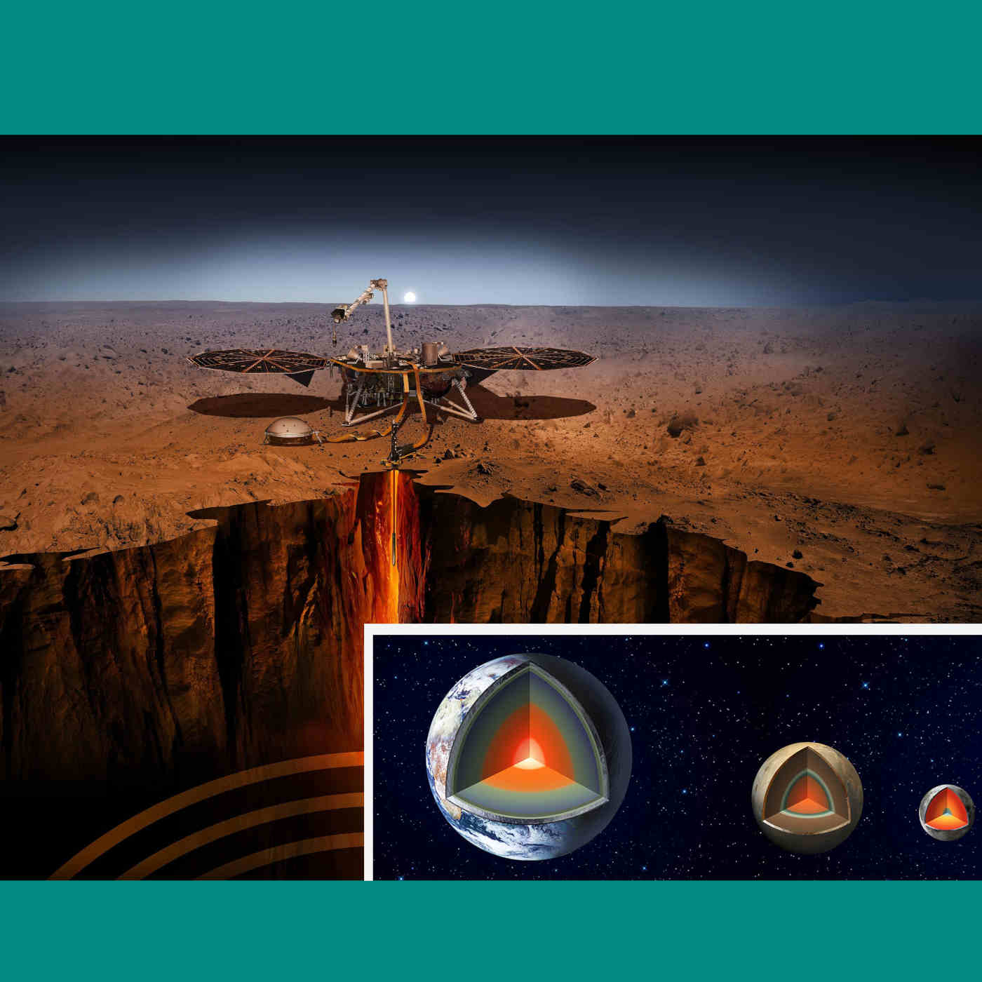 Studying Mars Inside Out