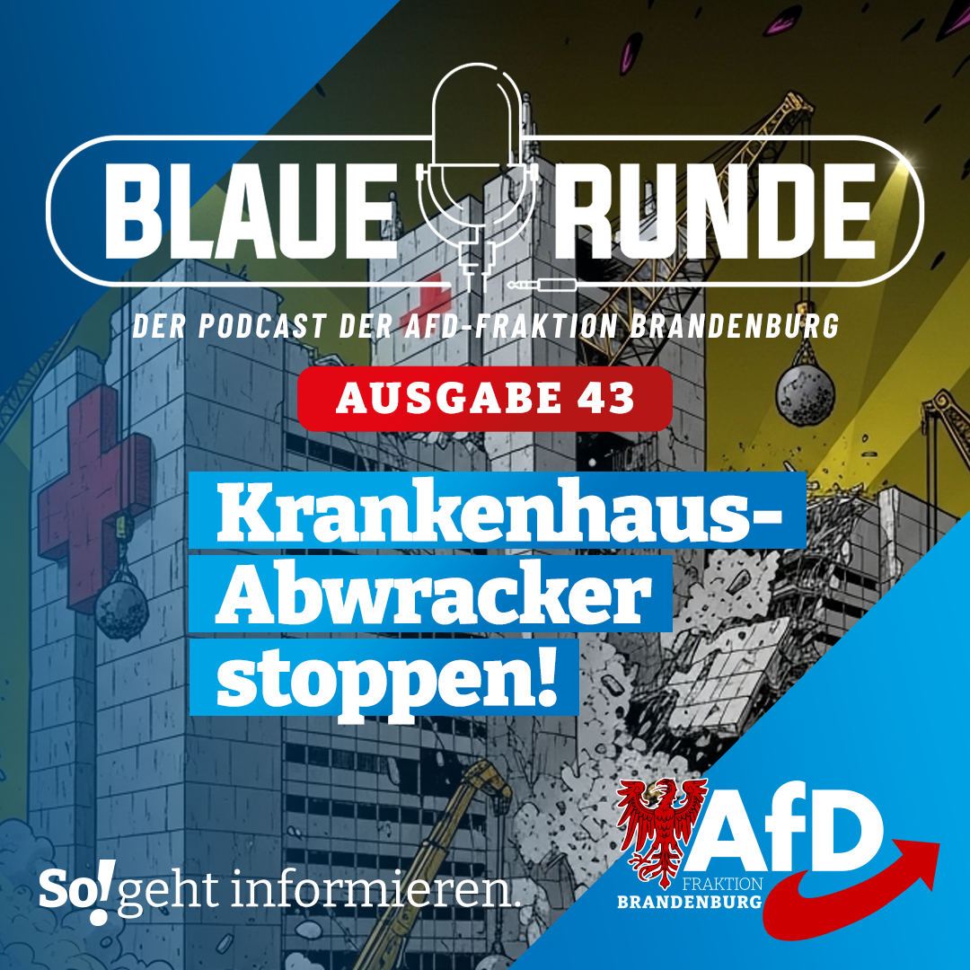 Die Blaue Runde - der Podcast der AfD-Fraktion Brandenburg