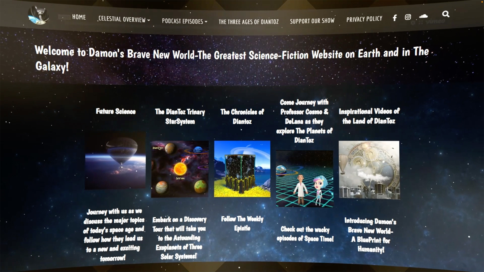 A Celestial Collection of Sci-Fi Stories