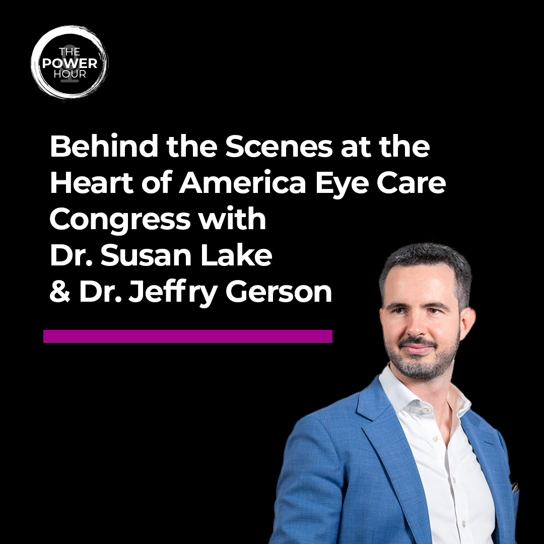 Behind the Scenes at the Heart of America Eye Care Congress with Dr. Suzy Lake & Dr. Jeff Gerson Behind the Scenes at the Heart of America Eye Care Congress with Dr. Suzy Lake & Dr. Jeff Gerson