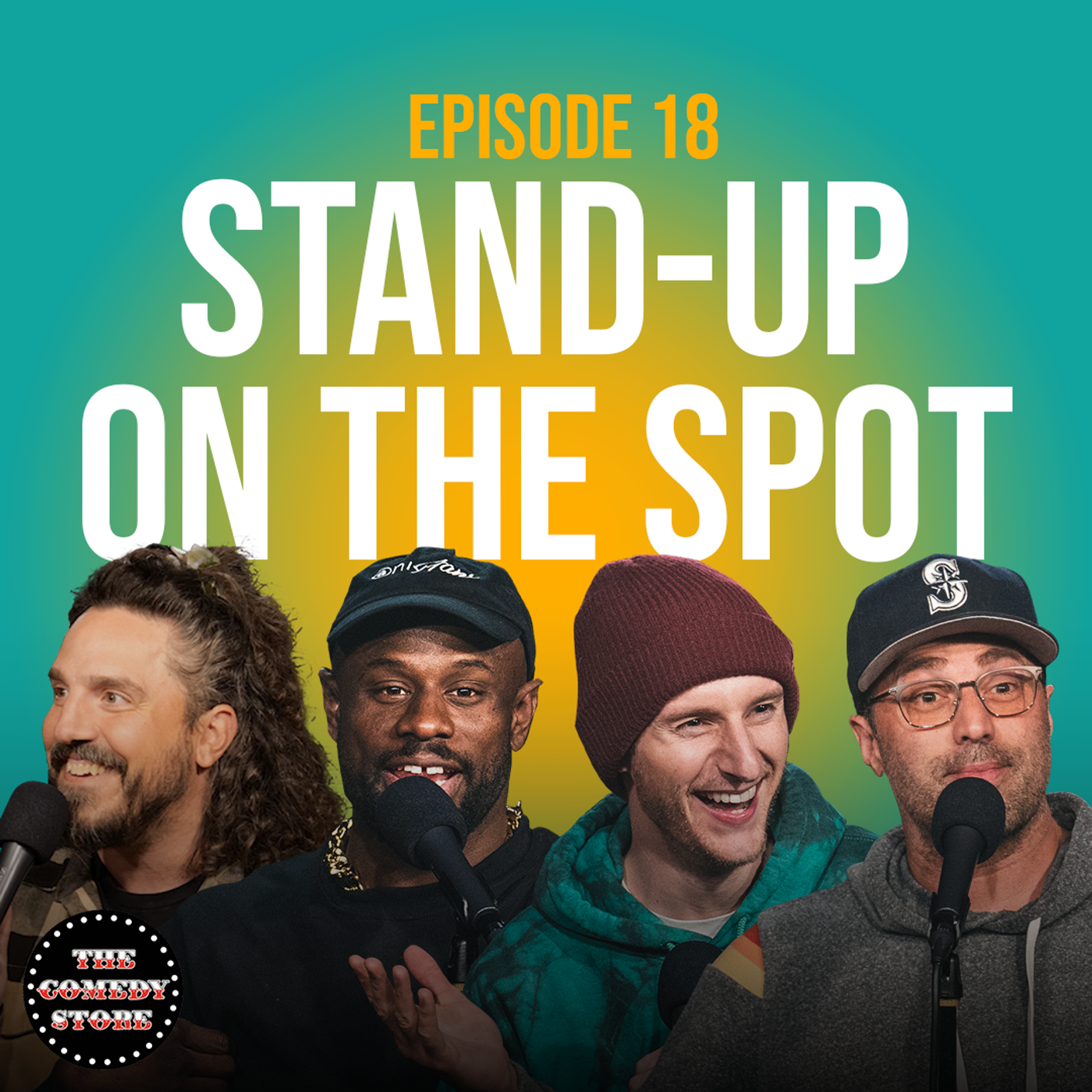 18: Stand-Up On The Spot w/ Adam Ray, Mike Falzone, Jamar Neighbors & Jeremiah Watkins | Ep 18