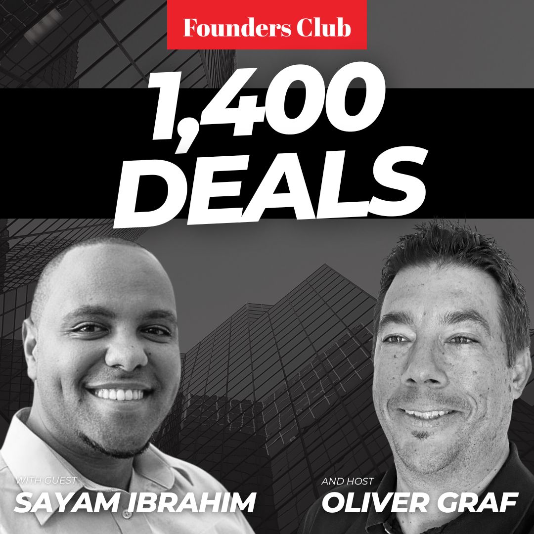 From Broke to 1,400 Deals: How Sayam Ibrahim Built A Real Estate Empire | Founders Club