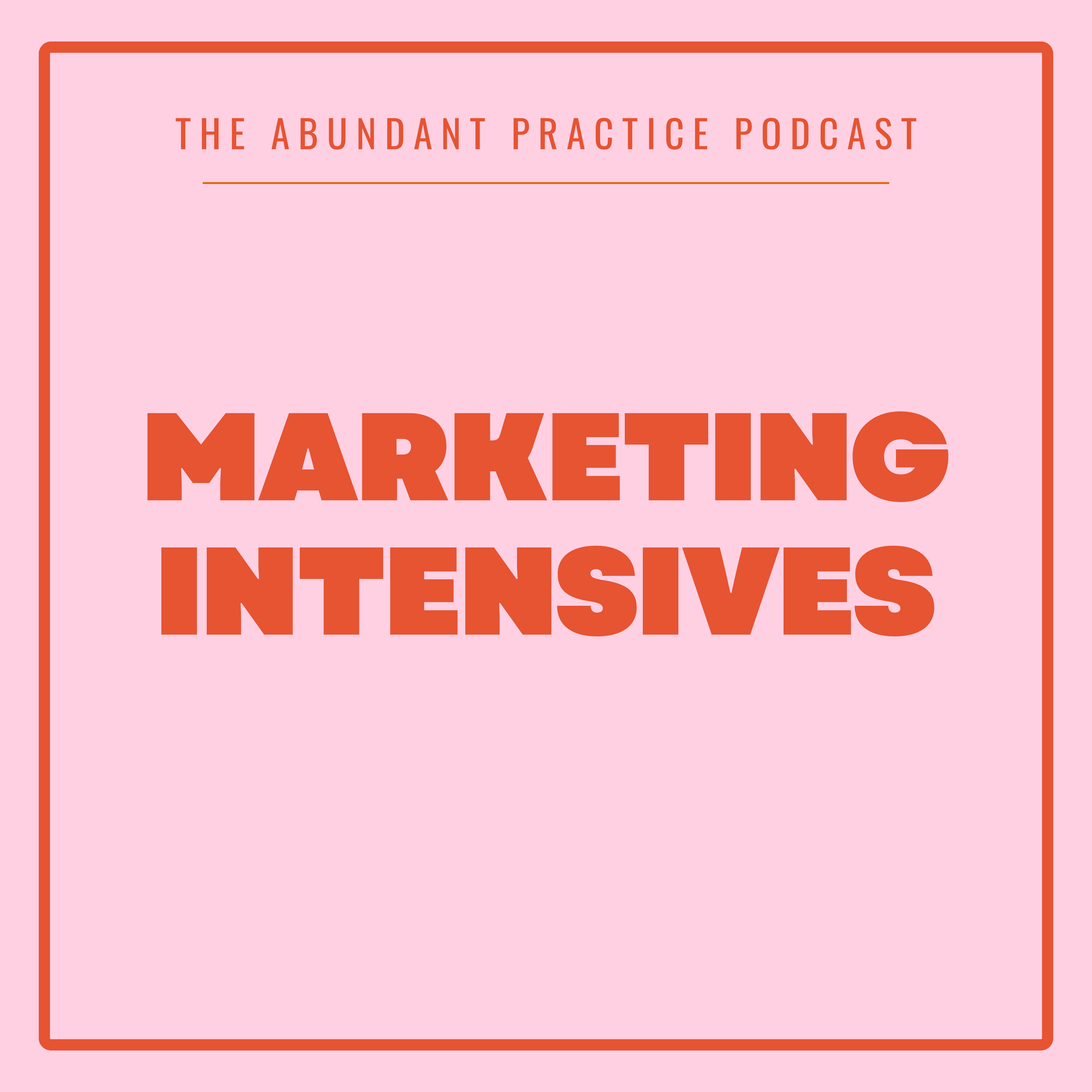Episode #714: Marketing Intensives