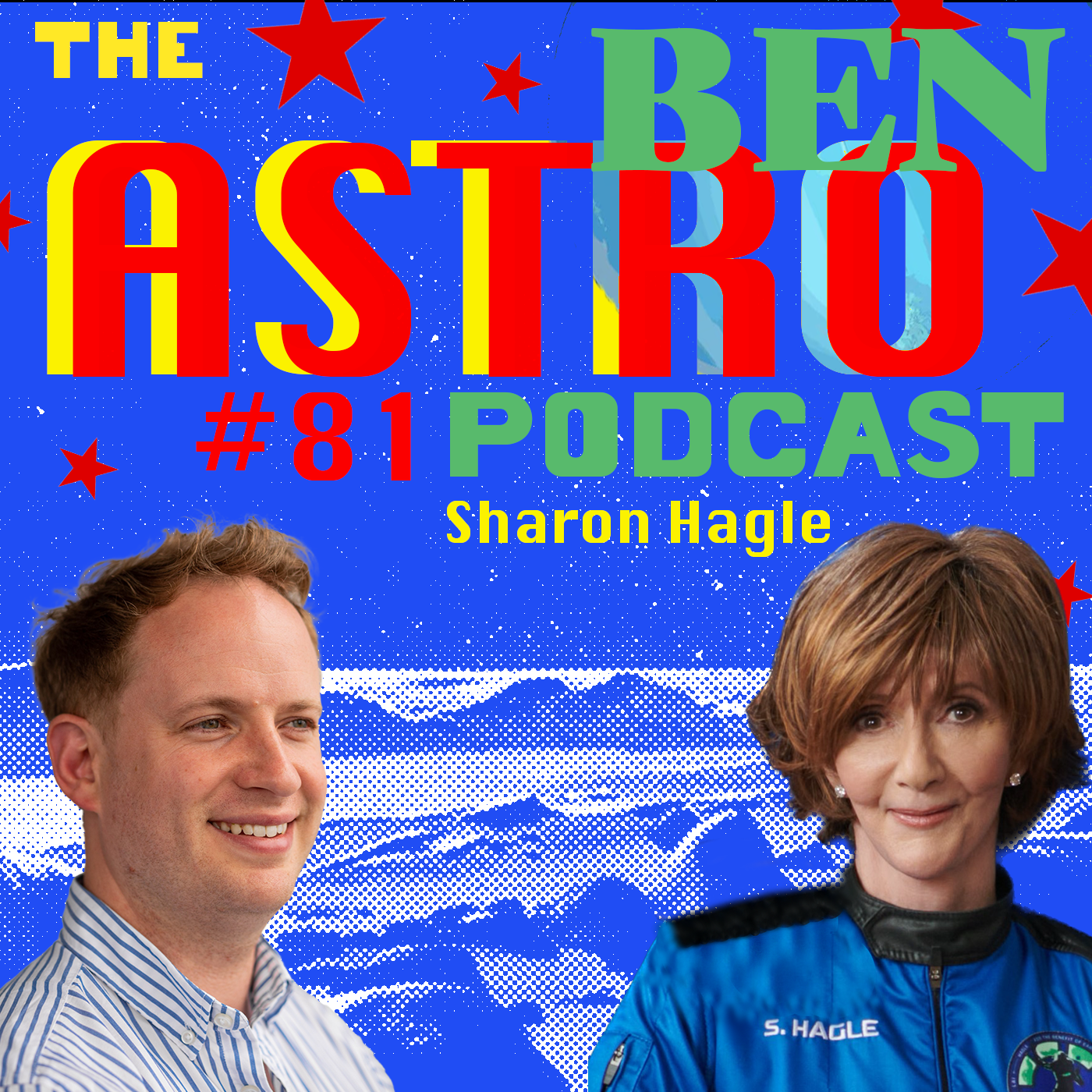 Sharon Hagle (and Marc at the end of the episode): SpaceKids Global and The First Married Couple to go to space on a commercial vehicle!