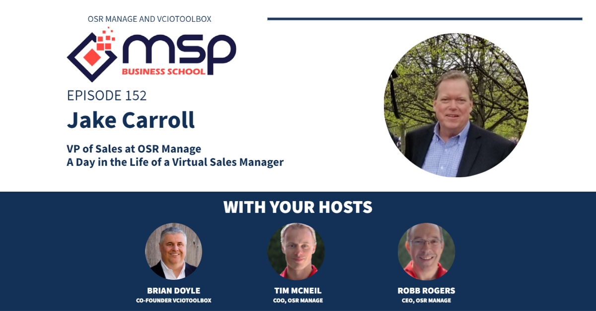 cover of episode Jake Carroll – A Day in the Life of a Virtual Sales Manager