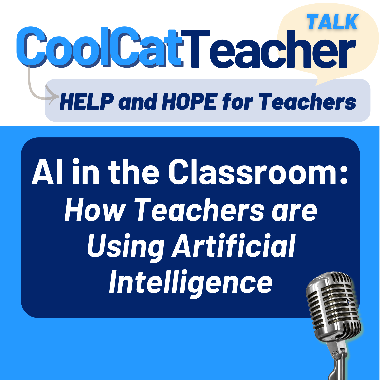 Cool Cat Teacher Talk