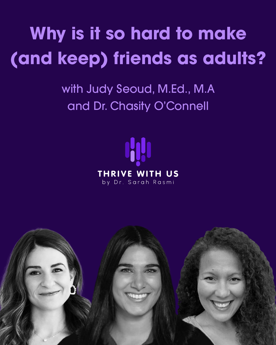 Thrive with Us by Dr. Sarah Rasmi