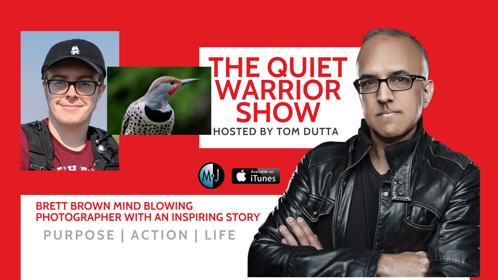 EP#166 TRUE HAPPINESS THROUGH THE LENS with BRETT BROWN Rising Star Wildlife Photographer