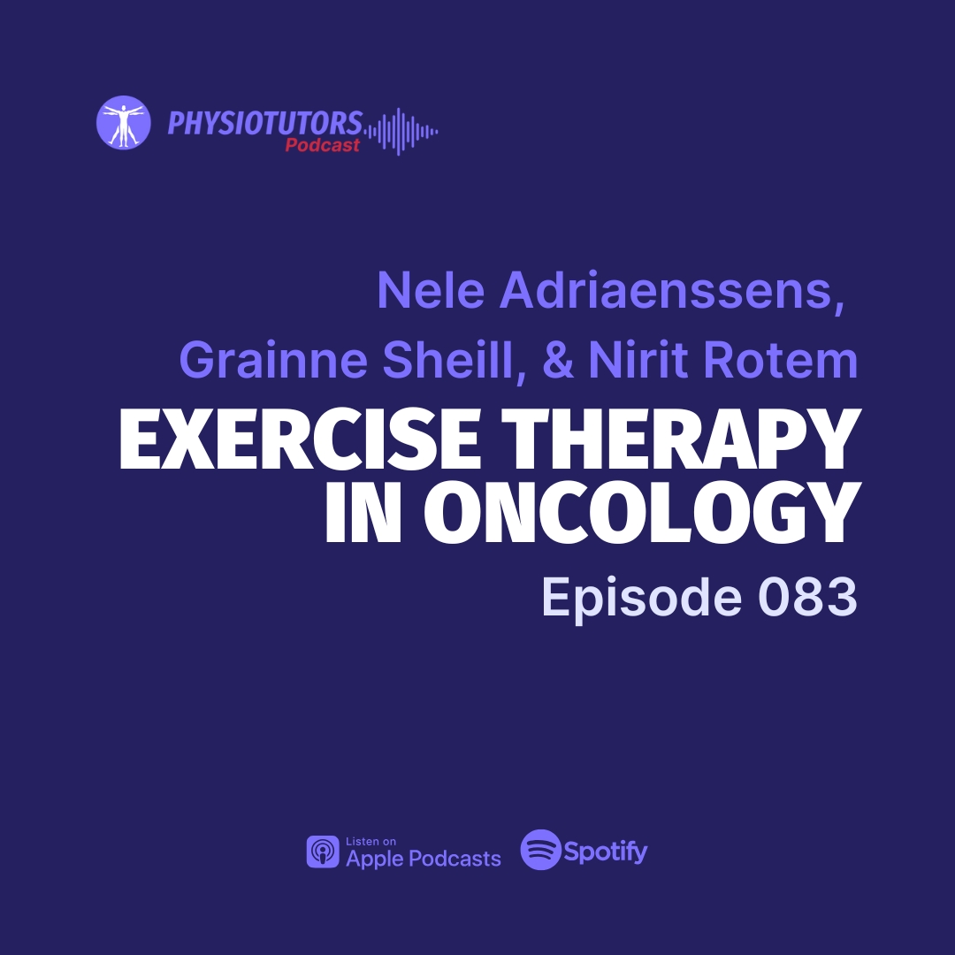 The role of exercise in oncology with Nele Adriaenssens, Nirit Rotem, Grainne Sheill