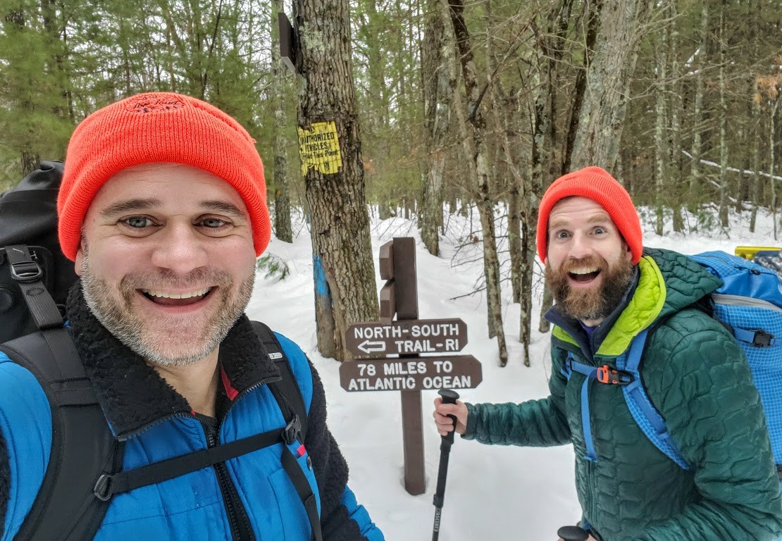 118: North South Trail FKT 78 Miles in the Snow