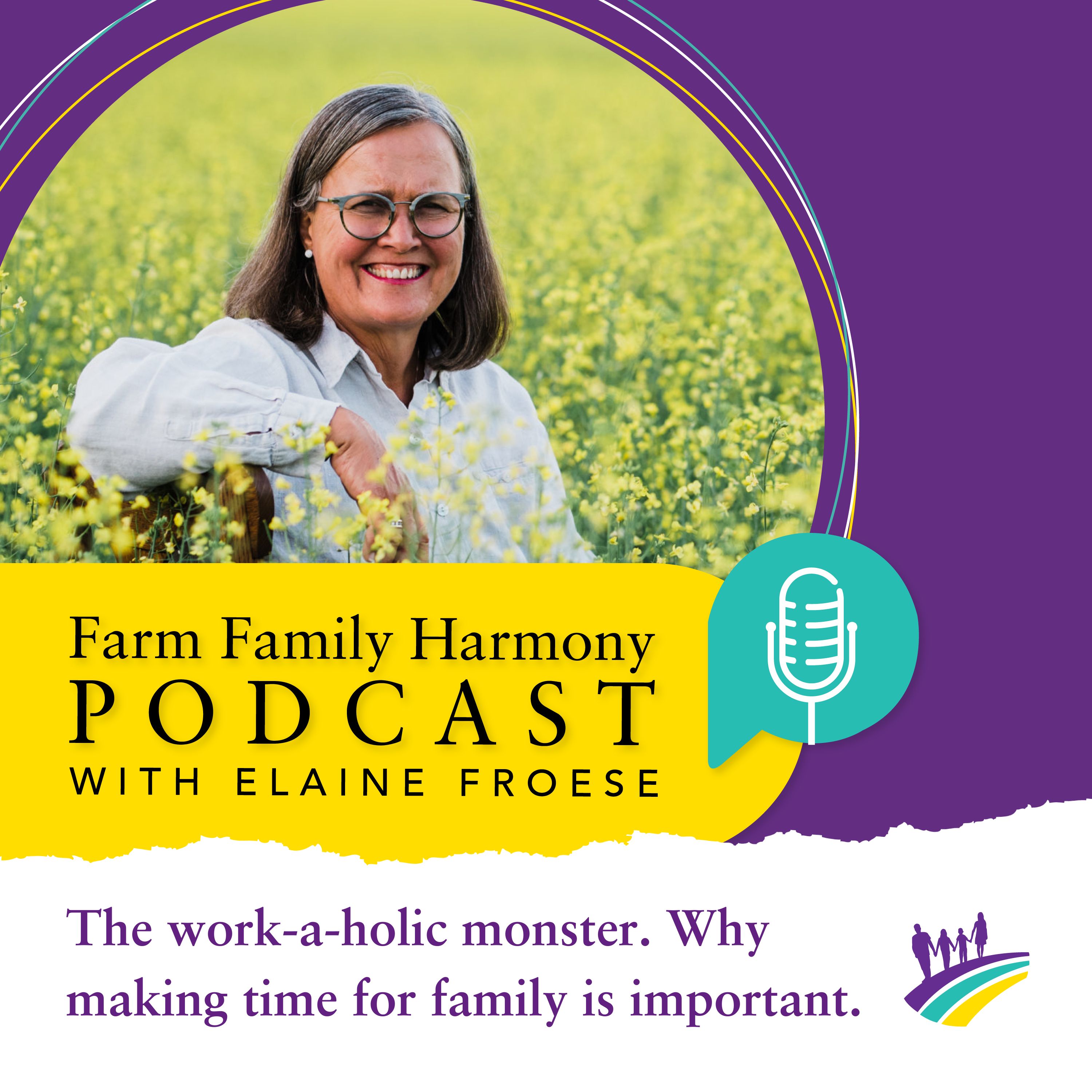 The work-a-holic monster. Why making time for family is important.