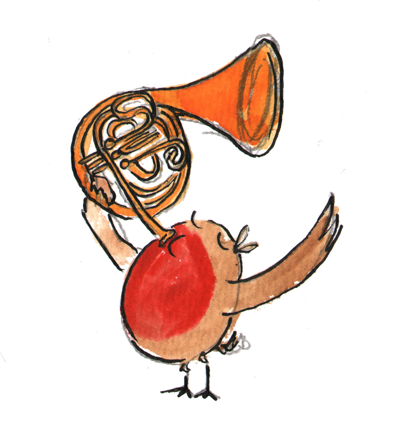 Little Robin Redbreast - a musical tale