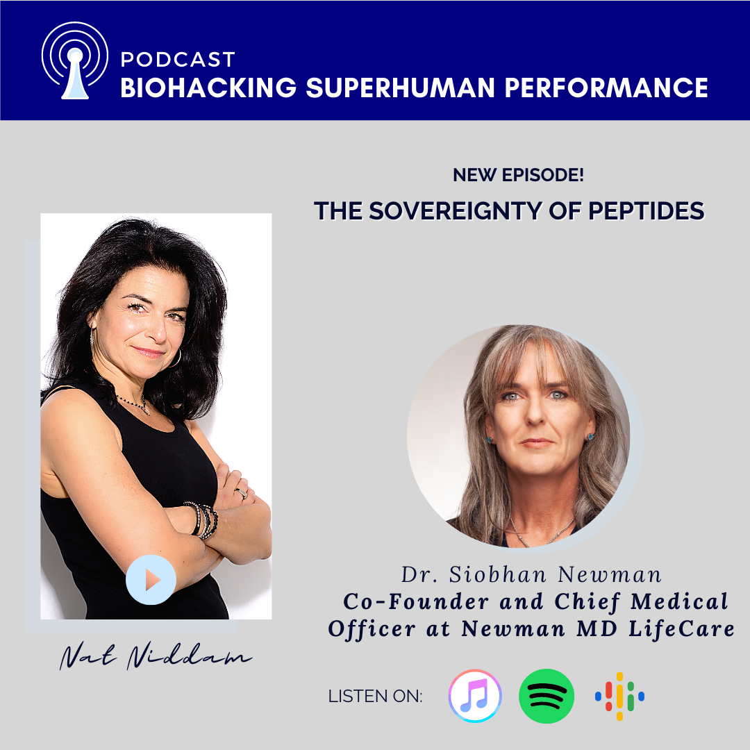 Physician Spotlight Series:  Dr Siobhan Newman from the ER to Longevity Medicine and How Peptides Fit into the Picture
