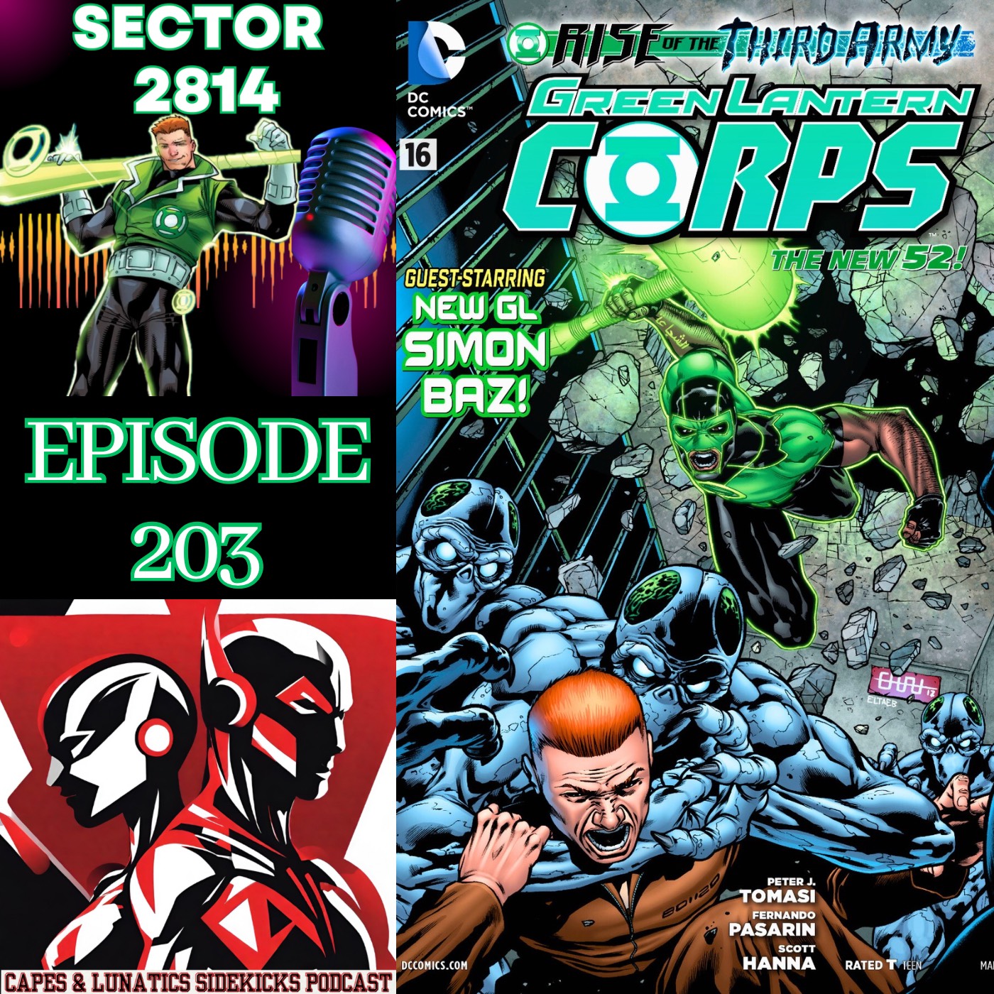 Capes & Lunatics Sidekicks Podcast
